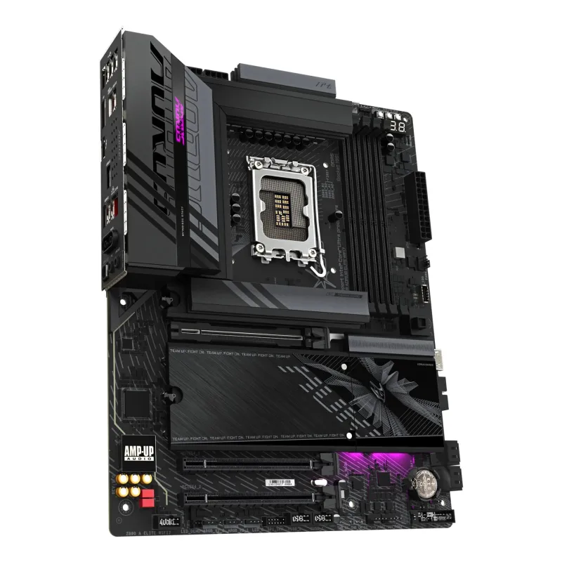 Mainboard-GIGABYTE-Intel Z890-LGA1851-ATX-Memory DDR5-Memory slots 4-Z890AELITEWIFI71.0