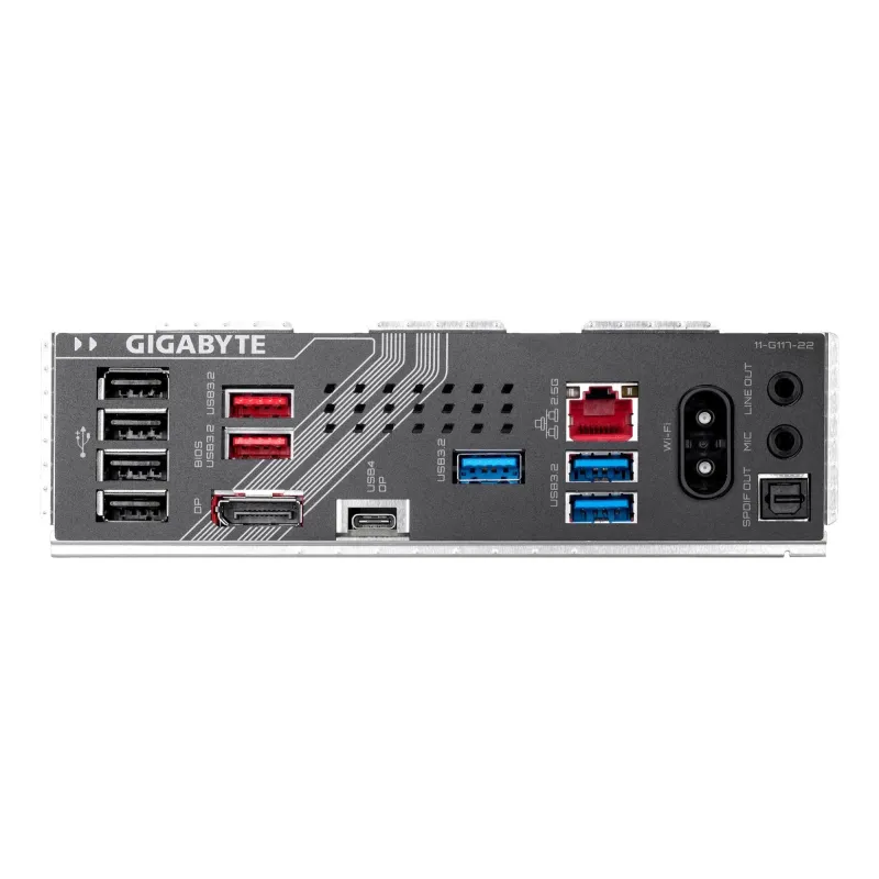 Gigabyte Z890 GAMING X WIFI7 - Processor family Intel - Processor socket LGA1851 - DDR5 - Supported hard disk drive interfaces