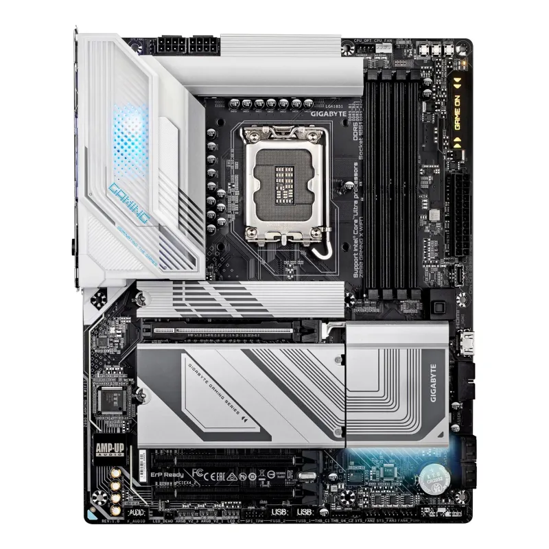Gigabyte Z890 GAMING X WIFI7 - Processor family Intel - Processor socket LGA1851 - DDR5 - Supported hard disk drive interfaces