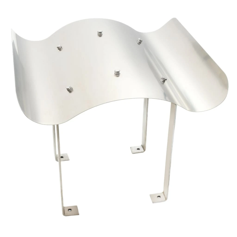 vidaXL skursteņa cepure, nerūsējošs tērauds, 50 x 50 x 37 cm