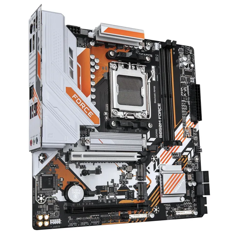Mainboard-GIGABYTE-AMD B850-Socket AM5-micro ATX-RAM DDR5-SDRAM-2xSlots-3xNumber of M.2 ,M, slots-B850MFORCE1.1