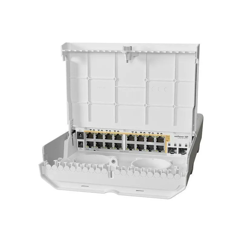 Net router-switch 18port-crs318-16p-2s+out mikrotik