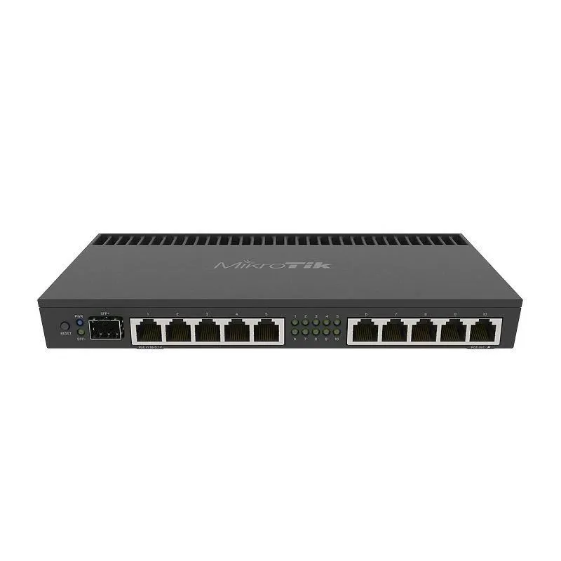 Net router 1000m 10port 1sfp+-rb4011igs+rm mikrotik
