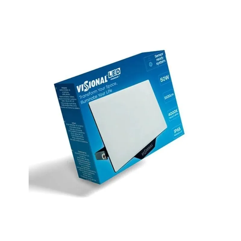 Lamp-VISIONAL-Power consumption 50 Watts-Luminous flux 5500 Lumen-4000 K-AC220-240V-Beam angle 120 degrees-VS122-50W-40K