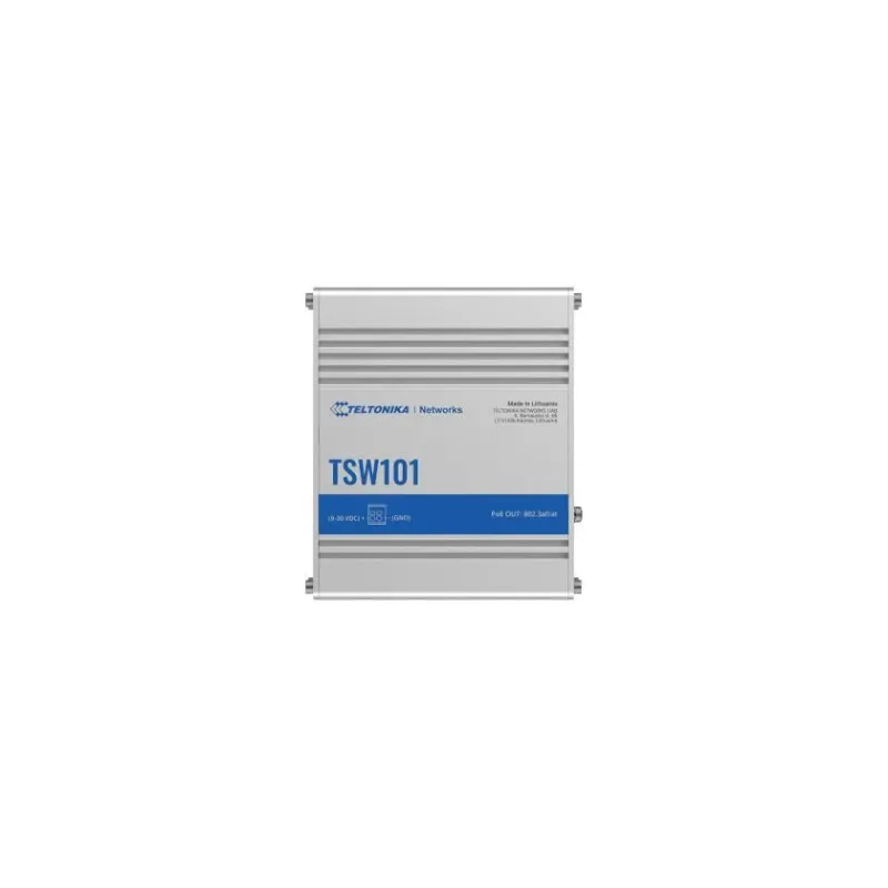 Teltonika Automotive Switch, 5 ports - TSW101 - Unmanaged - Wall-mountable