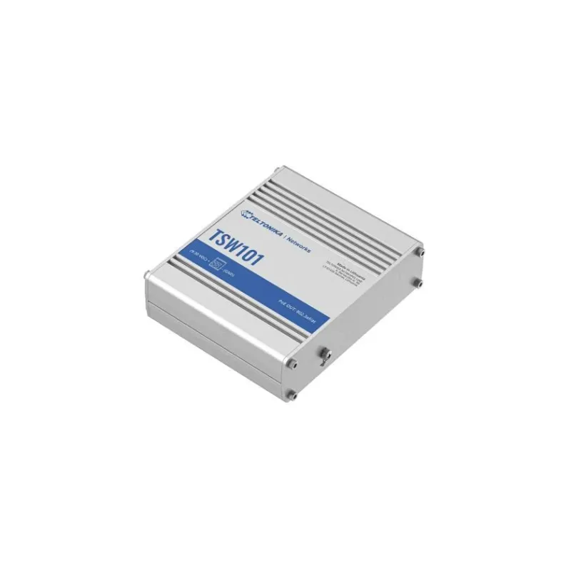 Teltonika Automotive Switch, 5 ports - TSW101 - Unmanaged - Wall-mountable