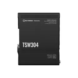 Switch-TELTONIKA-4xRJ-45 ports-RJ-45 Ports Type Gigabit Ethernet ,10-100-1000,-Power over Ethernet ,PoE, Yes-TSW304