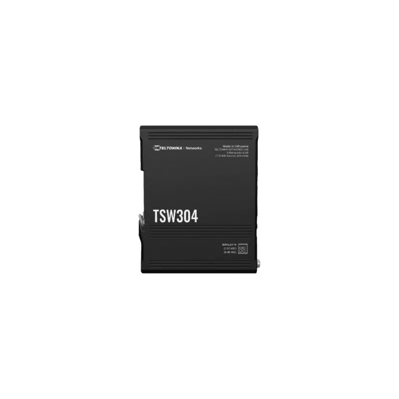 Switch-TELTONIKA-4xRJ-45 ports-RJ-45 Ports Type Gigabit Ethernet ,10-100-1000,-Power over Ethernet ,PoE, Yes-TSW304