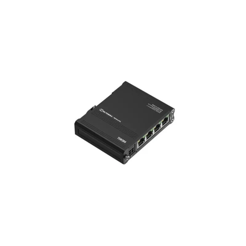 Switch-TELTONIKA-4xRJ-45 ports-RJ-45 Ports Type Gigabit Ethernet ,10-100-1000,-Power over Ethernet ,PoE, Yes-TSW304