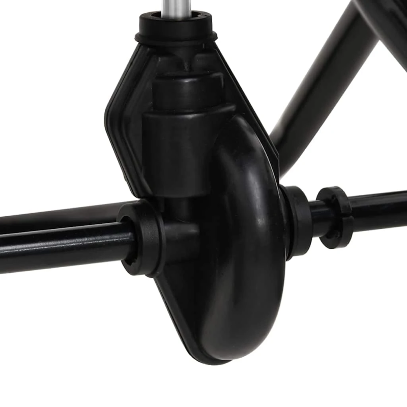 vidaXL stumjams sāls kaisītājs, PVC un tērauds, 80x46x75 cm, 15 L