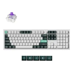Keyboard wrl q6 he rgb-shell white q6h-p1 keychron