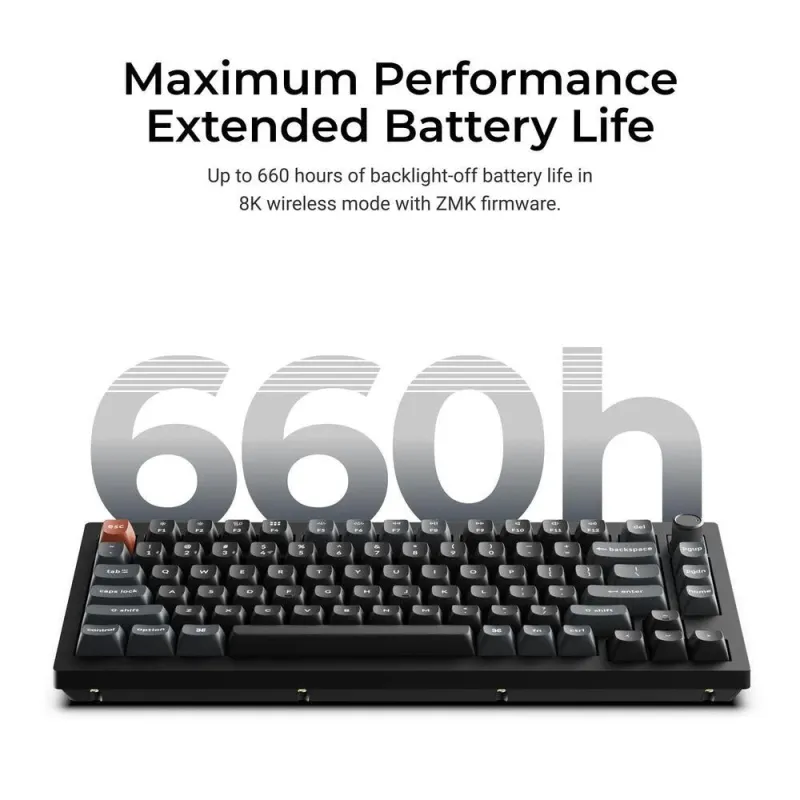 Keyboard wrl v1 ultra-black v1u-d1 keychron