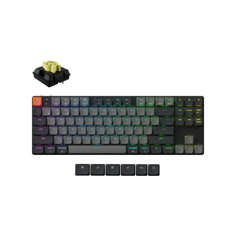 Keyboard wrl k1 rgb-black k1x-b4 keychron