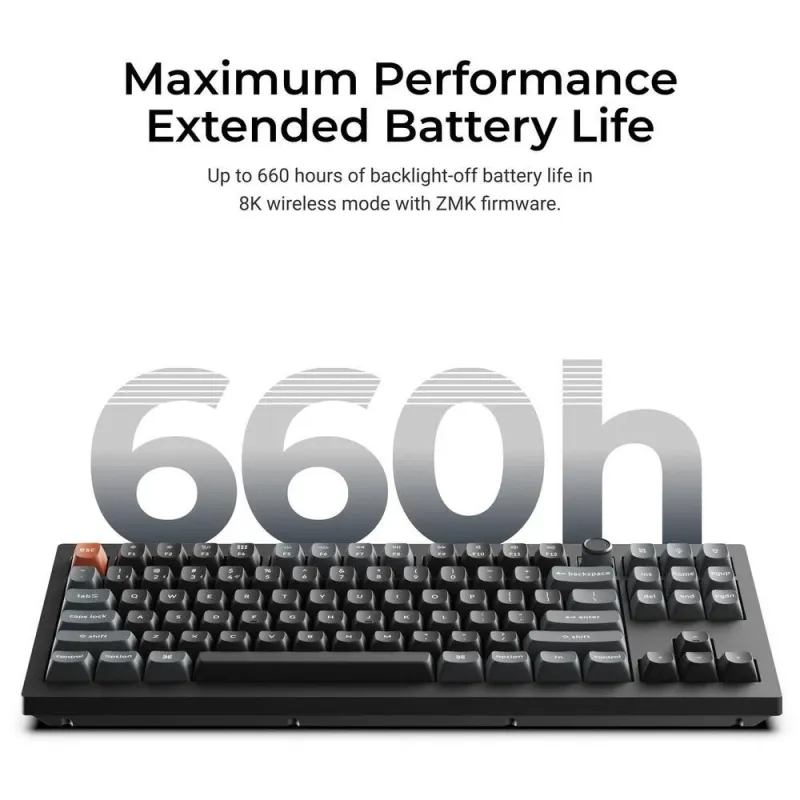 Keyboard wrl v3 ultra-black v3u-d3 keychron