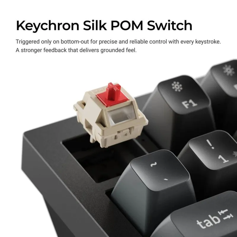 Keyboard wrl q3 ultra-black q3u-m1 keychron
