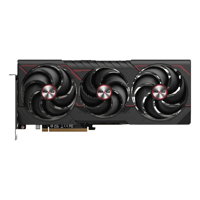 Graphics Card-SAPPHIRE-AMD Radeon RX 9070 XT-16 GB-GDDR6-256 bit-PCIE 5.0 16x-Triple slot
