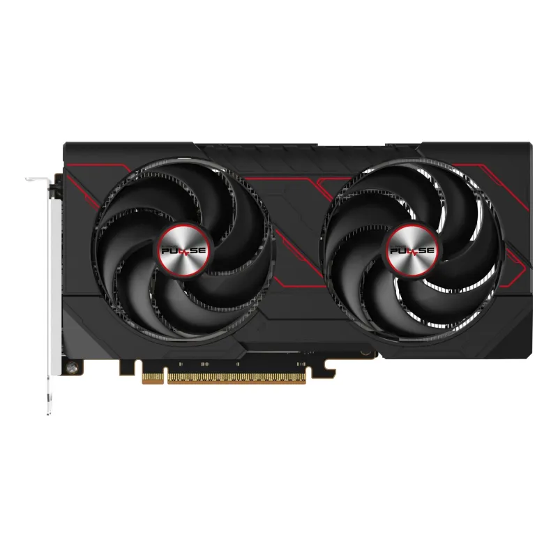 Graphics Card-SAPPHIRE-AMD Radeon RX 9060 XT-8 GB-GDDR6-128 bit-PCIE 5.0 16x-GPU 2700 MHz-Dual Slot