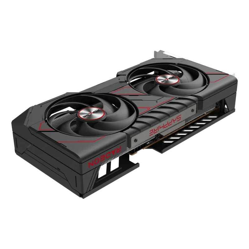 Graphics Card-SAPPHIRE-AMD Radeon RX 9060 XT-8 GB-GDDR6-128 bit-PCIE 5.0 16x-GPU 2700 MHz-Dual Slot
