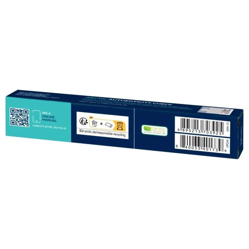 Cpu cooler acc thermal paste-actcp00080a arctic