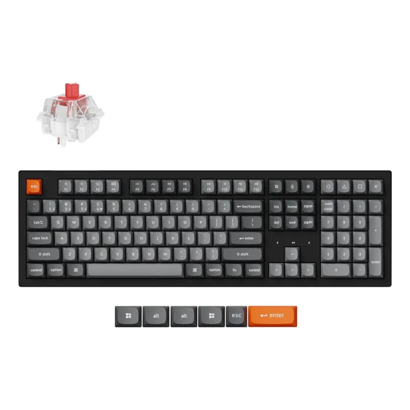 Keyboard wrl k10 max rgb-black k10m-h1 keychron