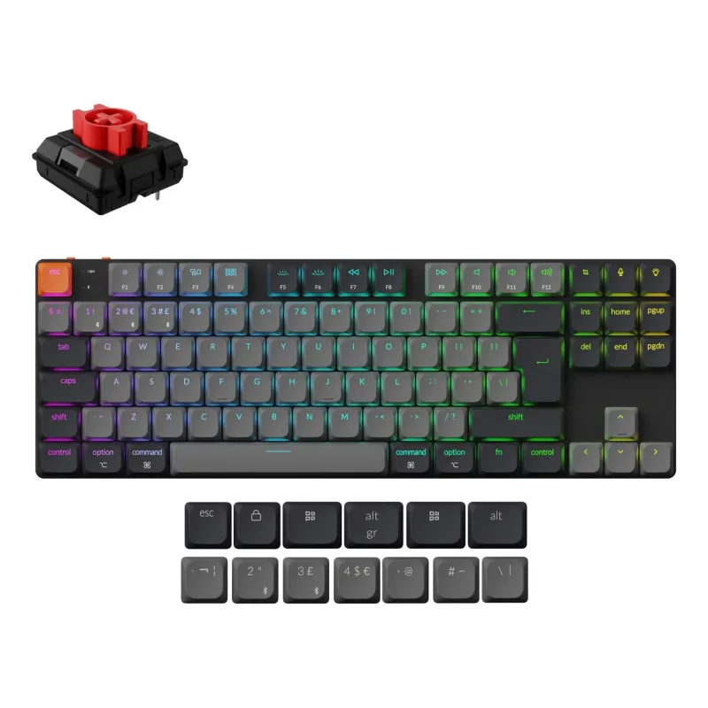 Keyboard wrl k1-black k1x-a1 keychron
