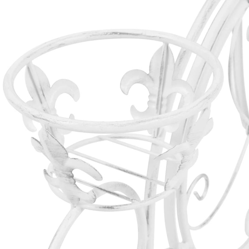 vidaXL augu statīvs, velosipēda forma, antīks stils, metāls