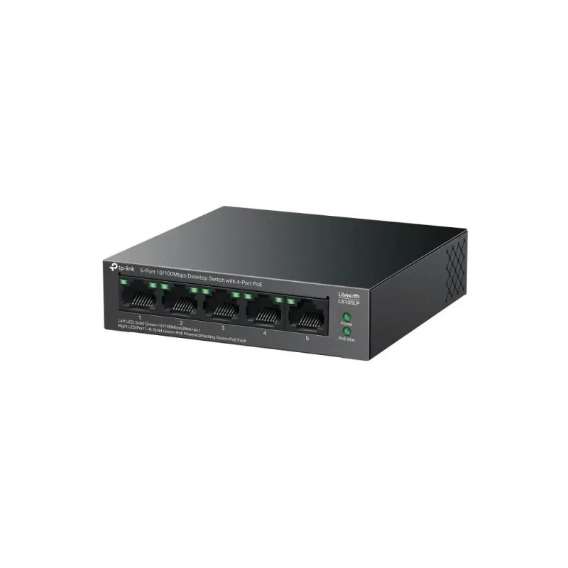 Switch-TP-LINK-LS105LP-PoE ports 4-LS105LP