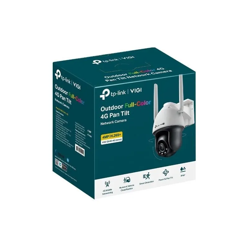 Wrl camera 4mp pan-tilt-vigi c540-4g,4mm, tp-link
