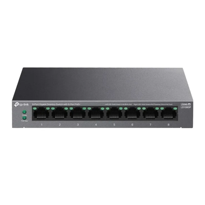 Switch-TP-LINK-LS108GP-PoE+ ports 8-LS108GP