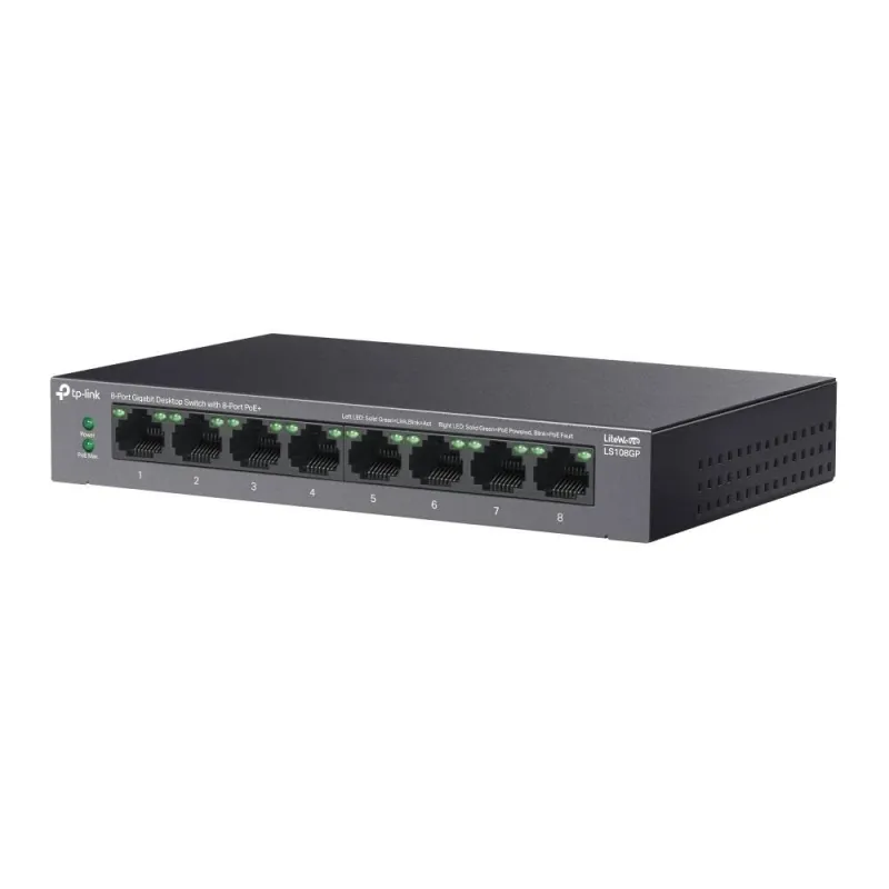 Switch-TP-LINK-LS108GP-PoE+ ports 8-LS108GP