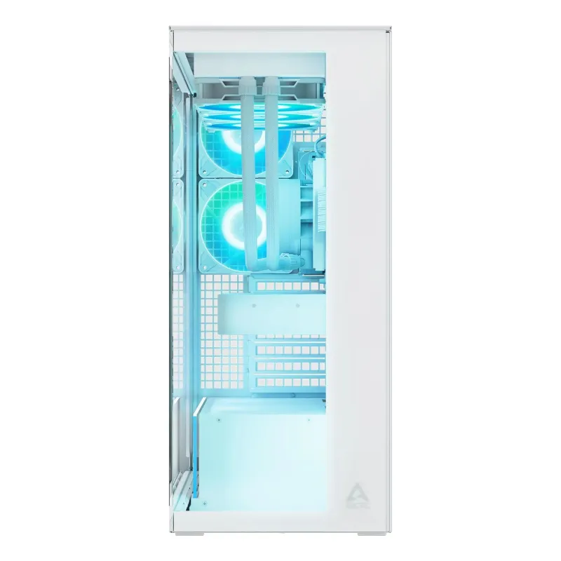 Case-ARCTIC-Xtender ,White,-MidiTower-Case product features Transparent panel-Not included-Colour White-ACPCC00014A