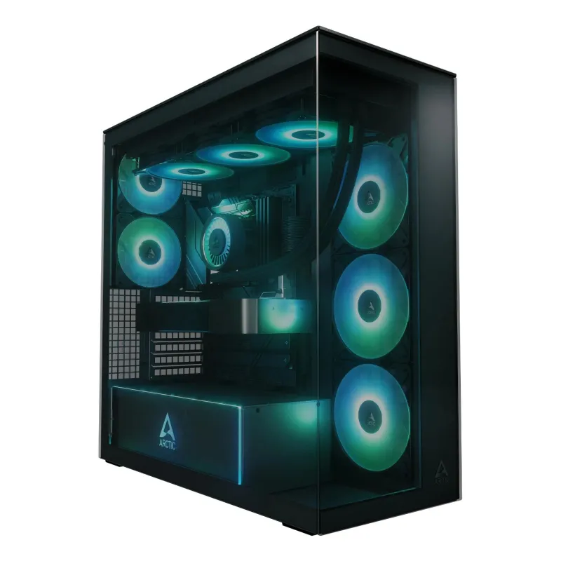 Case-ARCTIC-EATX-Black-Midi Tower-PC-ACPCC00015A