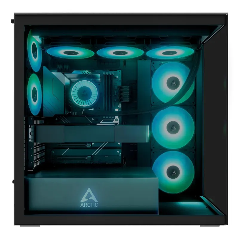 Case-ARCTIC-EATX-Black-Midi Tower-PC-ACPCC00015A