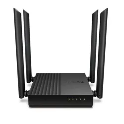 Wireless Router-TP-LINK-Wi-Fi 5 ,802.11ac,-Data speed 1200 Mbit-s-Ethernet WAN Yes-Ethernet LAN Yes-4xLAN ports-ARCHERC64