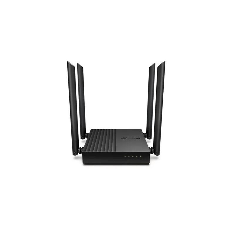 Wireless Router-TP-LINK-Wi-Fi 5 ,802.11ac,-Data speed 1200 Mbit-s-Ethernet WAN Yes-Ethernet LAN Yes-4xLAN ports-ARCHERC64