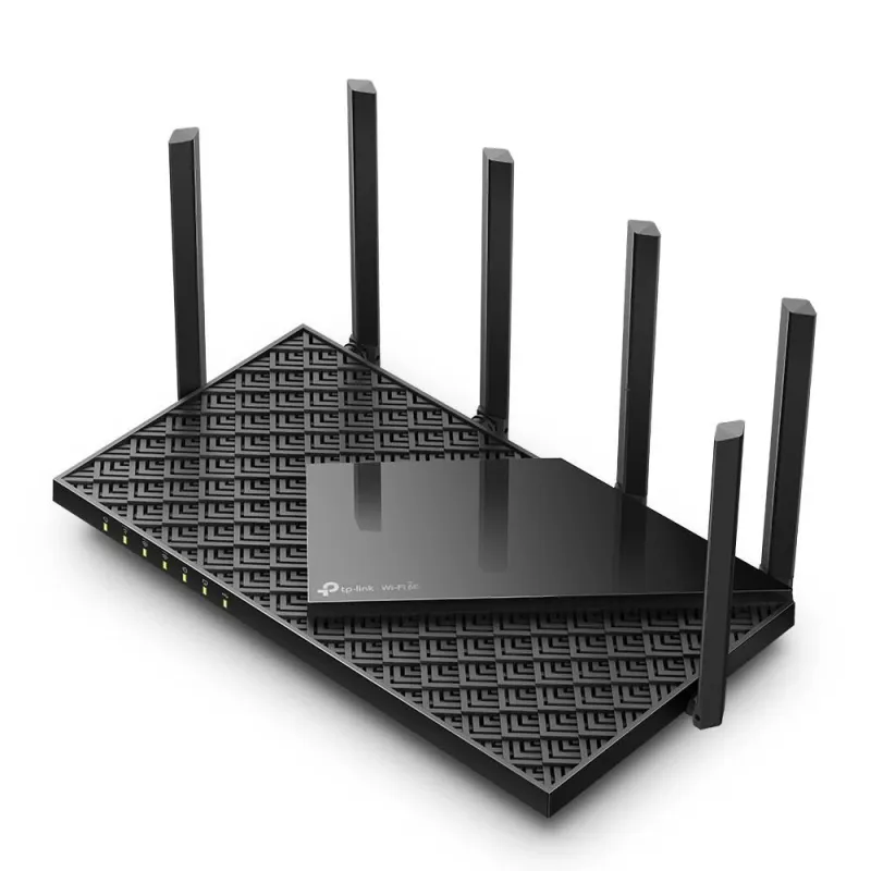 AXE5400 Tri-Band Gigabit Wi-Fi 6E Router - Archer AXE75 - 802.11ax - 10-100-1000 Mbit-s - Ethernet LAN ,RJ-45, ports 4 - Mesh