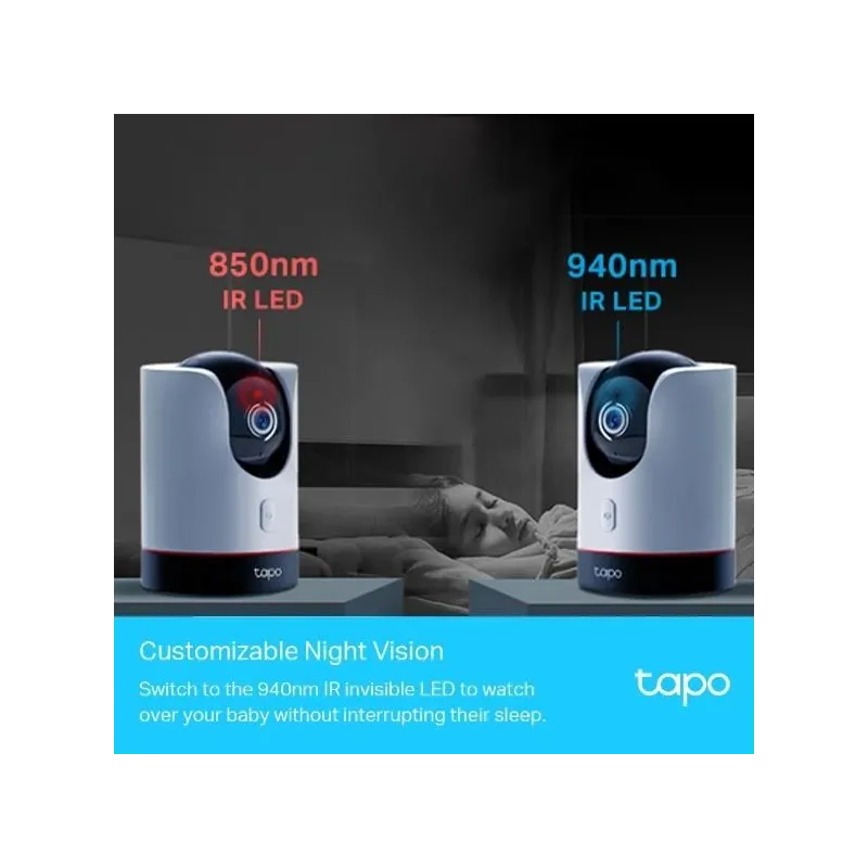 Wrl camera 2k qhd pan-tilt-tapo c225 tp-link