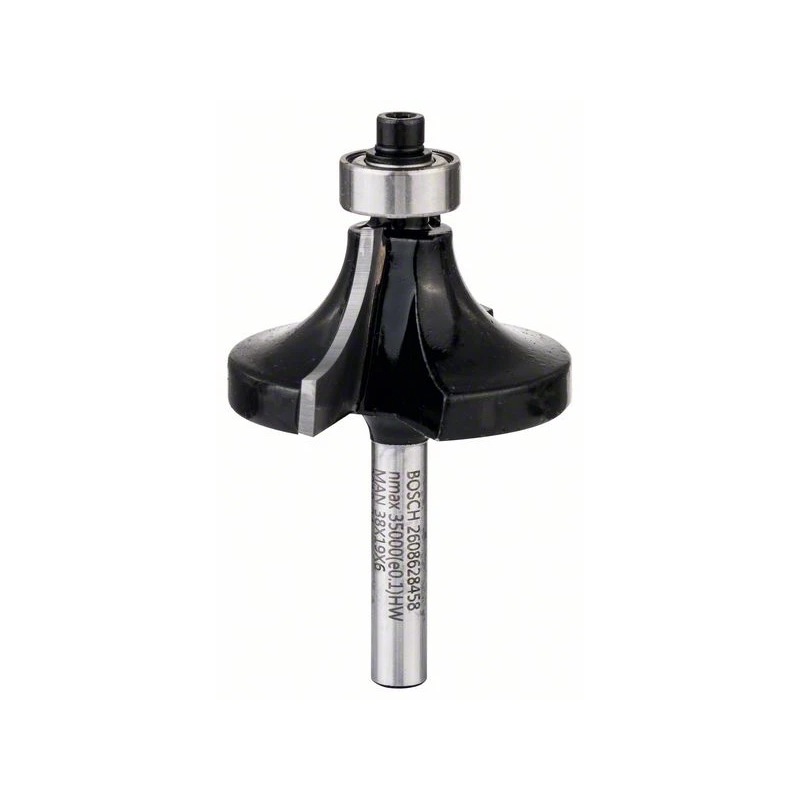 Noapaļošanas frēze 6 mm R1 12,7 mm, D 38,1 mm