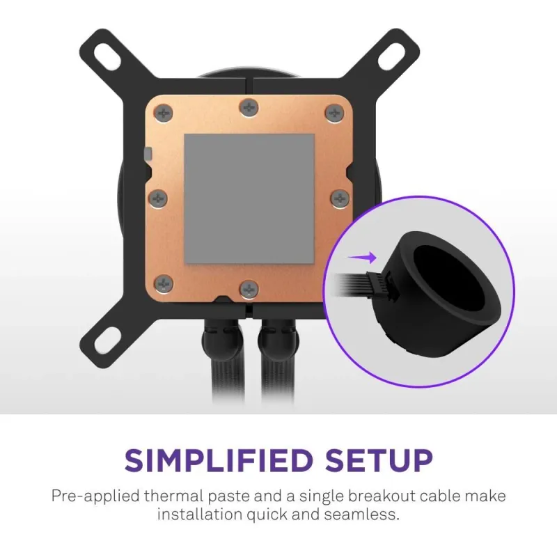 Cpu cooler multi socket-kraken plus 280 v2 nzxt