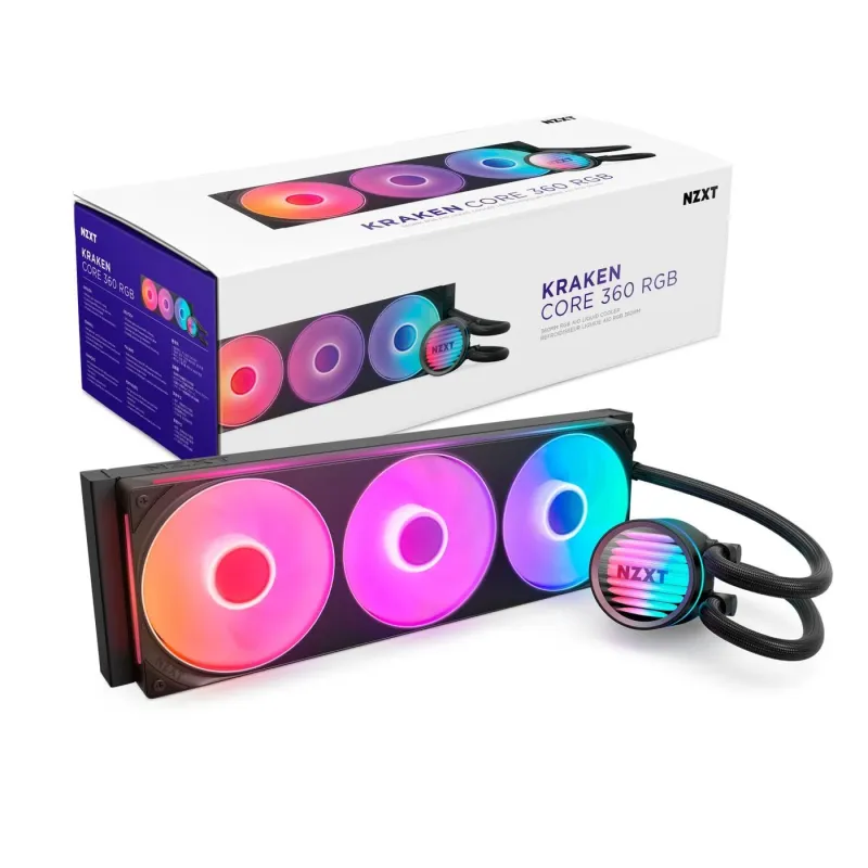 Cpu cooler multi socket-kraken 360 rgb nzxt