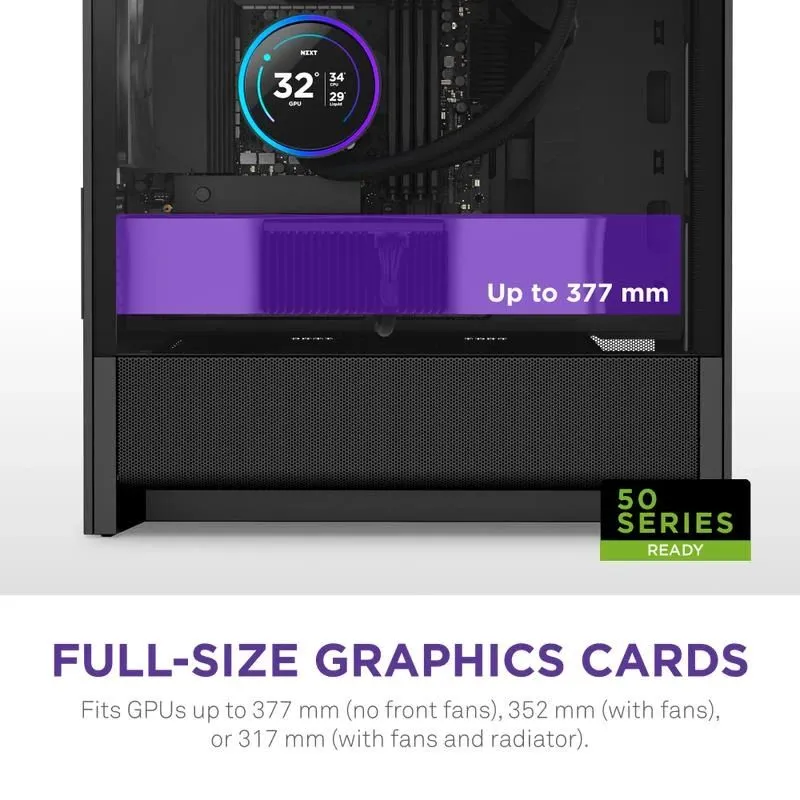 Case-NZXT-micro ATX-Mini-ITX-Black-Midi Tower-PC-CC-H31FB-01
