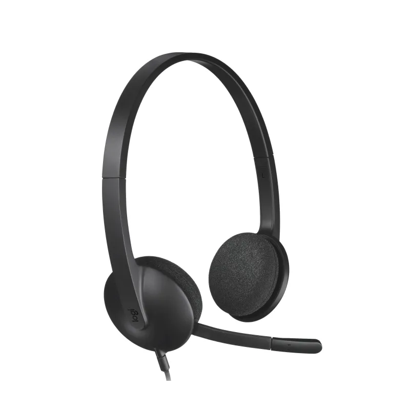 Headset usb h340-981-000475 logitech