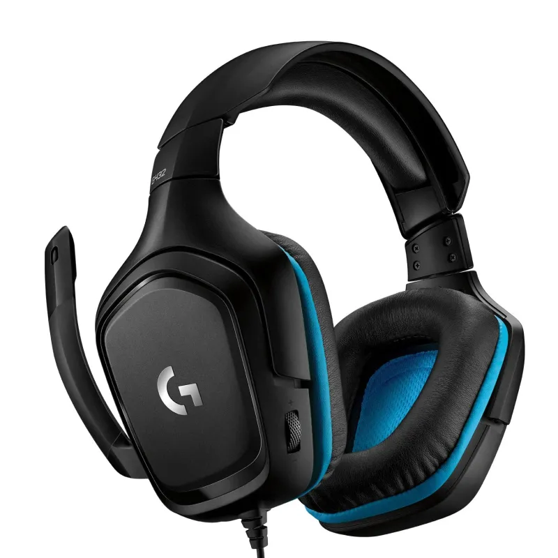 Headset gaming g432-black 981-000770 logitech