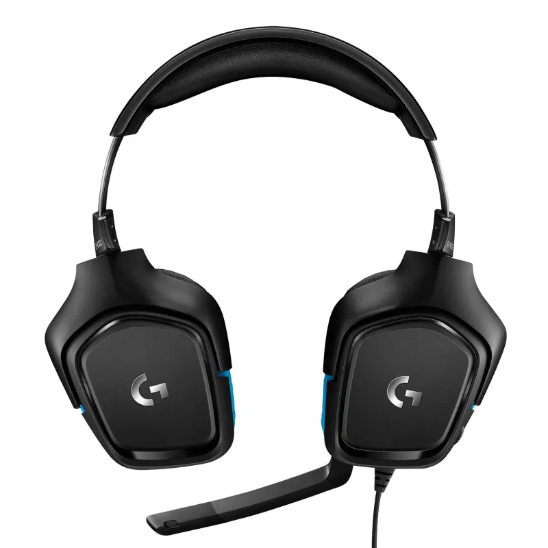 Headset gaming g432-black 981-000770 logitech