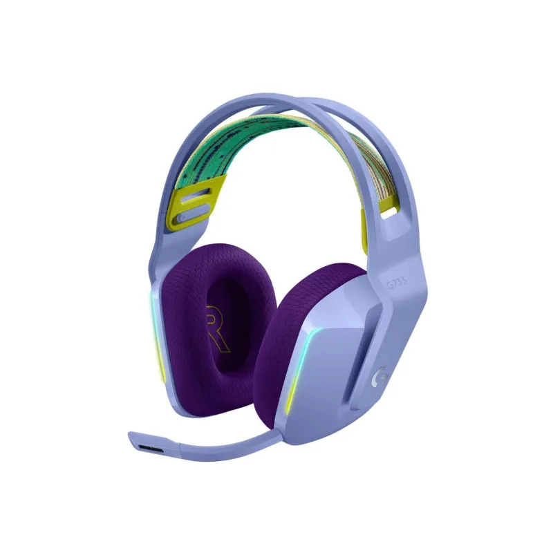 Headset gaming g733 wrl-lilac 981-000890 logitech