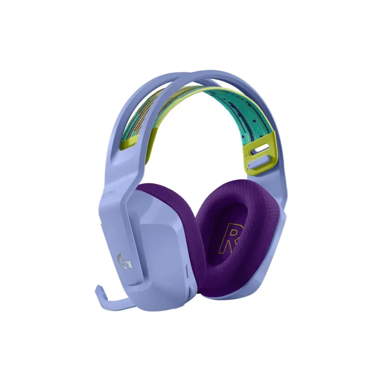 Headset gaming g733 wrl-lilac 981-000890 logitech