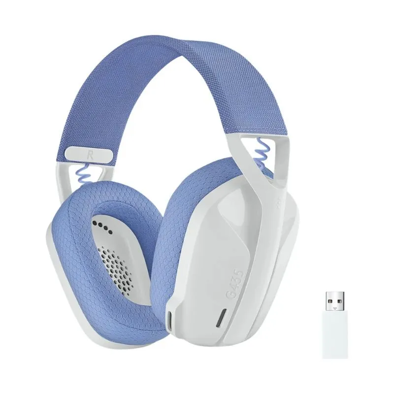 Headset gaming g435 wrl-white 981-001074 logitech