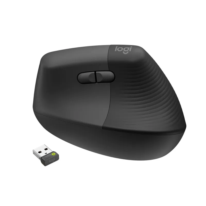 Mouse usb optical wrl vertical-black righ 910-006494 logitech