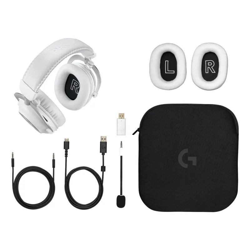 Headset g pro x 2 gaming-white 981-001269 logitech