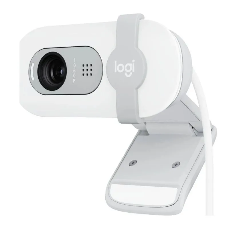 Camera webcam brio 100-white 960-001617 logitech